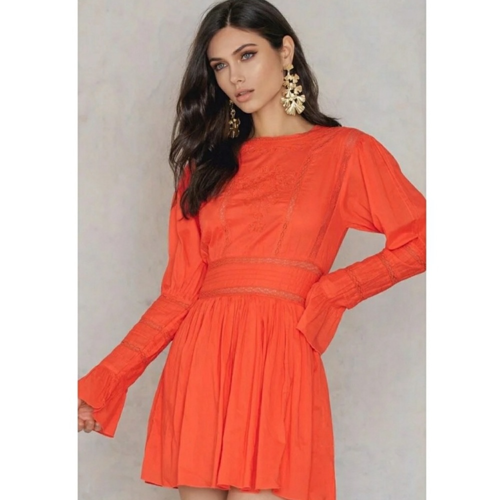 Free People Victorian Waisted Dress